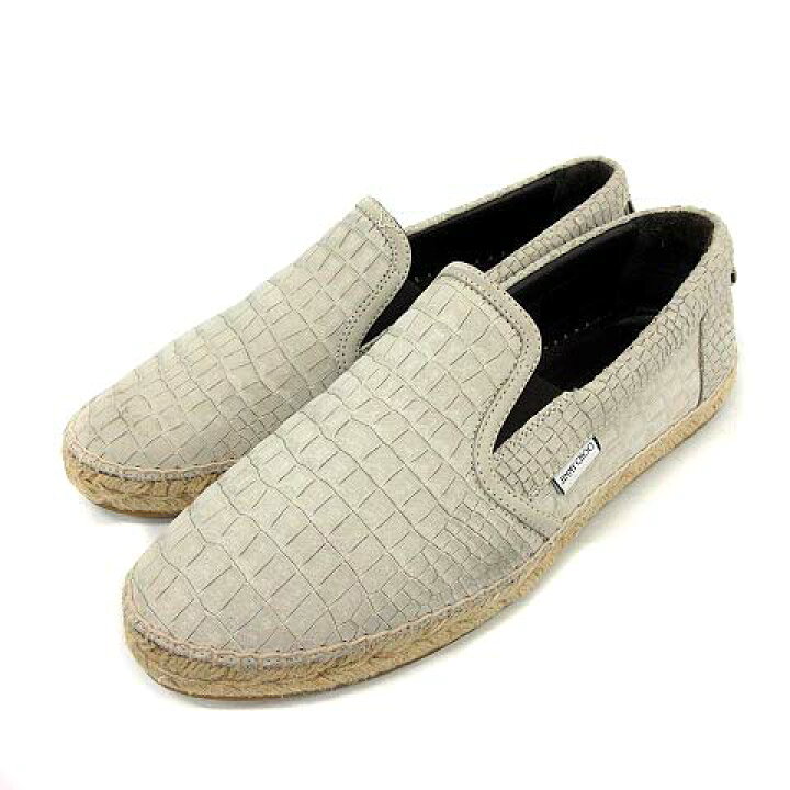 楽天市場】【中古】ジミーチュウ JIMMY CHOO スリッポン フラット  