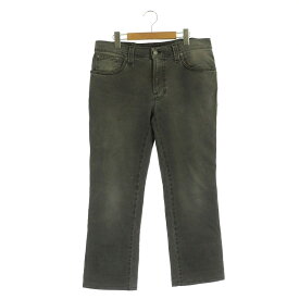 【中古】ヌーディージーンズ nudie jeans デニムパンツ ジーンズ ストレッチ ジッパーフライ W34 L32 グレー /DO ■OS ■GY01 メンズ 【ベクトル 古着】 230726