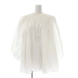 【中古】ジプソフィラ Gypsophila 2way Tuck Blouse タックブラウス リボン 長袖 F 白 ホワイト /HS ■OS レディース 【ベクトル 古着】 231212