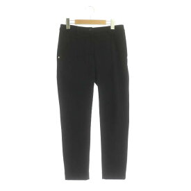 【中古】ブリーフィング BRIEFING 23AW WOMENS CORDUROY CROPPED PANTS パンツ コーデュロイ テーパード クロップド ゴルフウェア XS 黒 ブラック /HS ■OS レディース 【ベクトル 古着】 231211