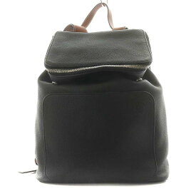 【中古】ロエベ LOEWE ゴヤ GOYA スモール バックパック リュックサック レザー 黒 ブラック /AN3 ■OH レディース 【ベクトル 古着】 240108