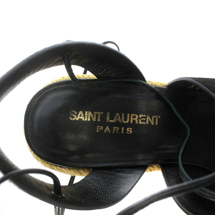 楽天市場】【中古】サンローラン パリ SAINT LAURENT PARIS サンダル 