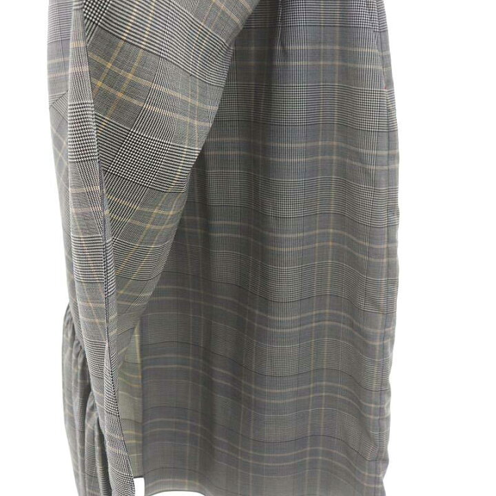 楽天市場】【中古】ティビ tibi スカート グレンチェック ミモレ丈  