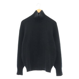 【中古】キャプテン サンシャイン KAPTAIN SUNSHINE 22AW All Cashmere Hi-neck Pullover カシミヤ ハイネック ニット セーター 長袖 36 黒 ブラック /HS ■OS メンズ 【ベクトル 古着】 240306