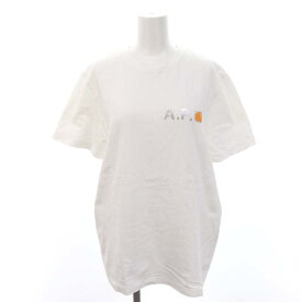 【中古】アーペーセー A.P.C. Carhartt WIP フロントロゴTシャツ カットソー 半袖 プルオーバー コットン M マルチカラー /YQ ■OS ■SH メンズ レディース 【ベクトル 古着】 240315