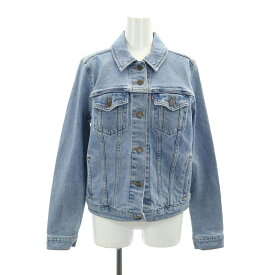 【中古】リーバイス Levi's デニムジャケット Gジャン ジージャン L ライトブルー 29945-0008 /HS ■OS レディース 【ベクトル 古着】 240401