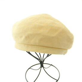 【中古】カシラ CA4LA RM PAPER BRAID BERET ペーパーブレイドベレー帽 帽子 ベージュ ZKN01993 /BB メンズ 【ベクトル 古着】 240524