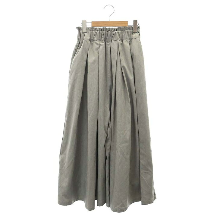 楽天市場】【中古】アンミヌ UNMINOU キュロットパンツ ワイドパンツ  