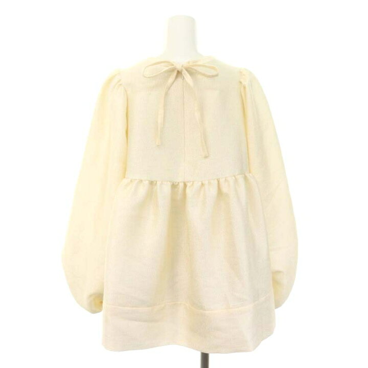楽天市場】【中古】ヨリ yori 23AW シャイニーパフブラウス プル 