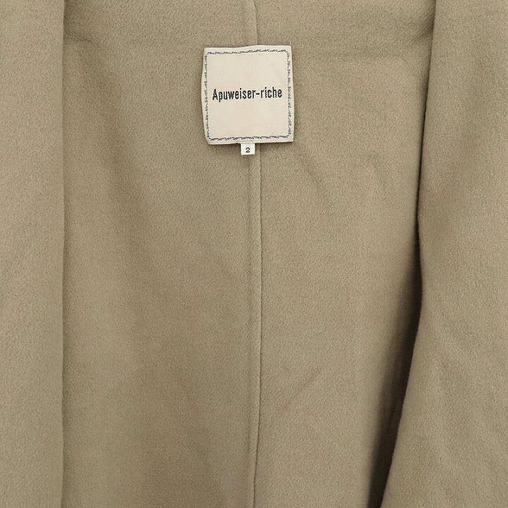 楽天市場】【中古】アプワイザーリッシェ Apuweiser-riche 23AWウール 