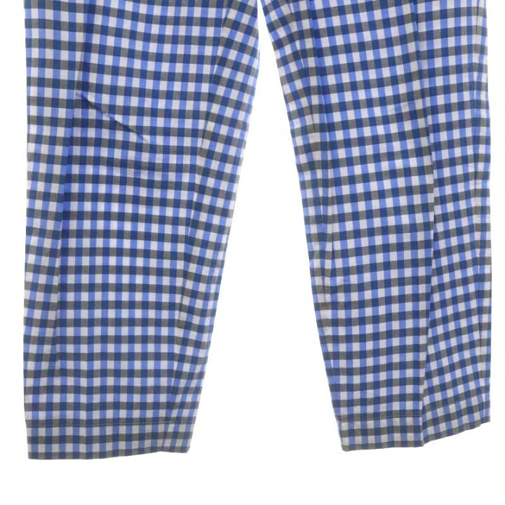 楽天市場】【中古】ヨリ yori コットン チェックパンツ テーパード  