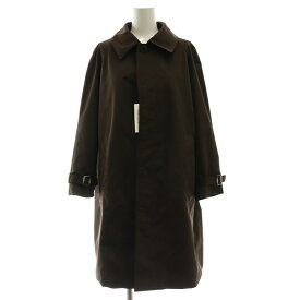 【中古】未使用品 マディソンブルー MADISONBLUE ドゥーズィエムクラス取扱 24SS BAL COLLAR コート ステンカラー ミドル 01 S 茶 ブラウン 24020521000710 /AQ ■OS レディース 【ベクトル 古着】 250412