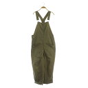 【中古】ノルディスク NORDISK 22SS VENTILE COTTON DECK OVERALL オーバーオール サロペット 44 カーキ /MY ■OS メ…