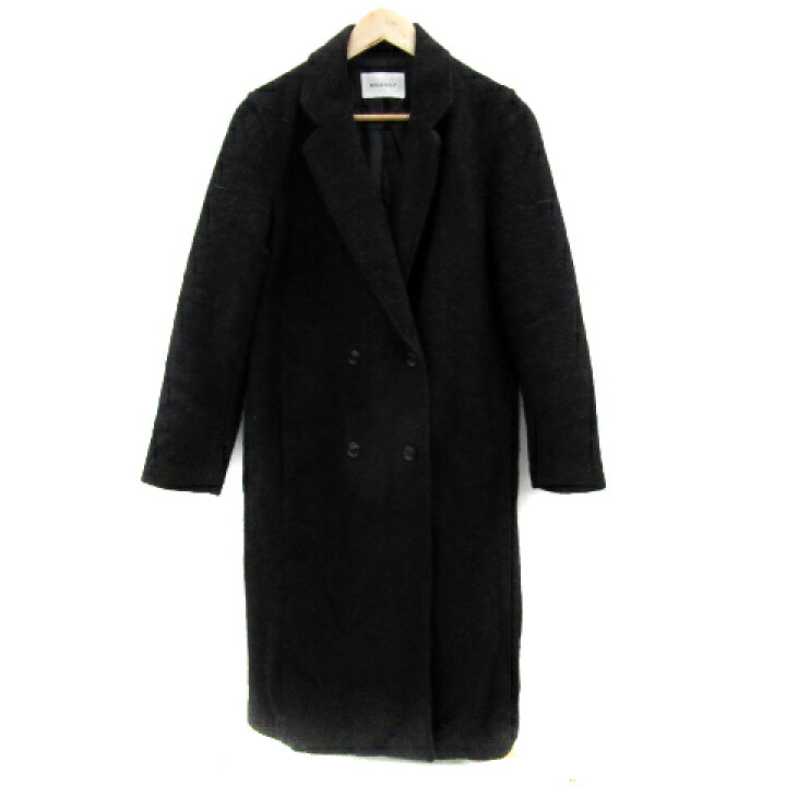 楽天市場】【中古】マウジー moussy チェスターコート ロング丈 ダブル 