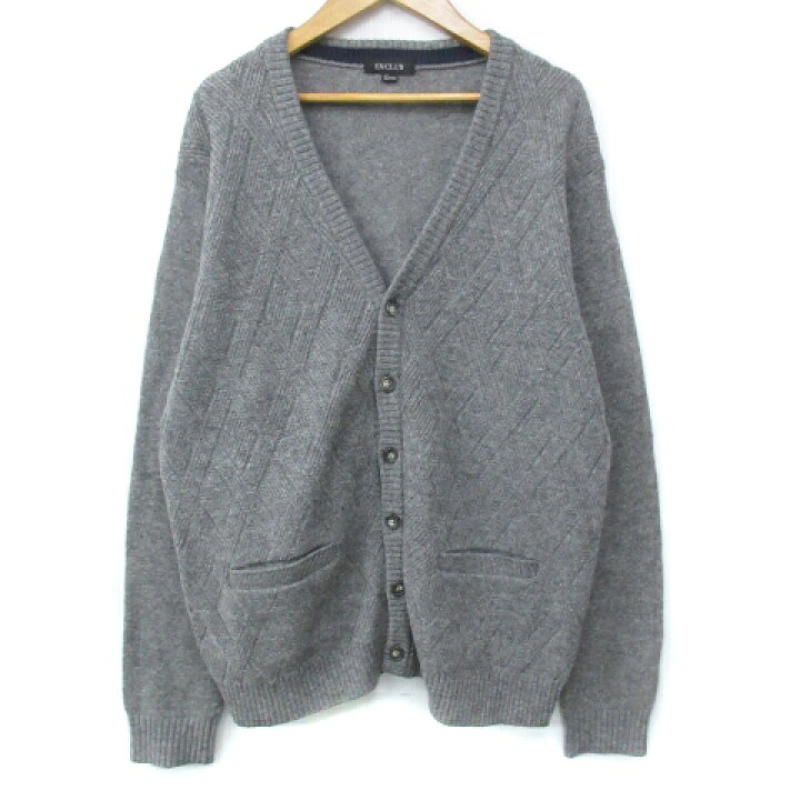 楽天市場】【中古】イーエックスクラブ EX-CLUB ニットカーディガン 