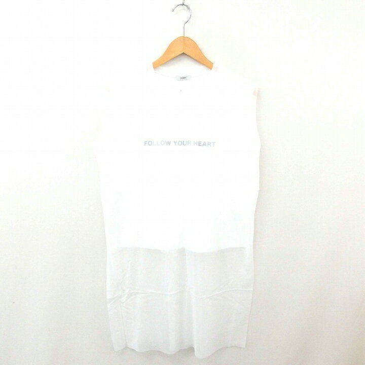 楽天市場】【中古】未使用品 クラネ CLANE タグ付 カットソー タンク 