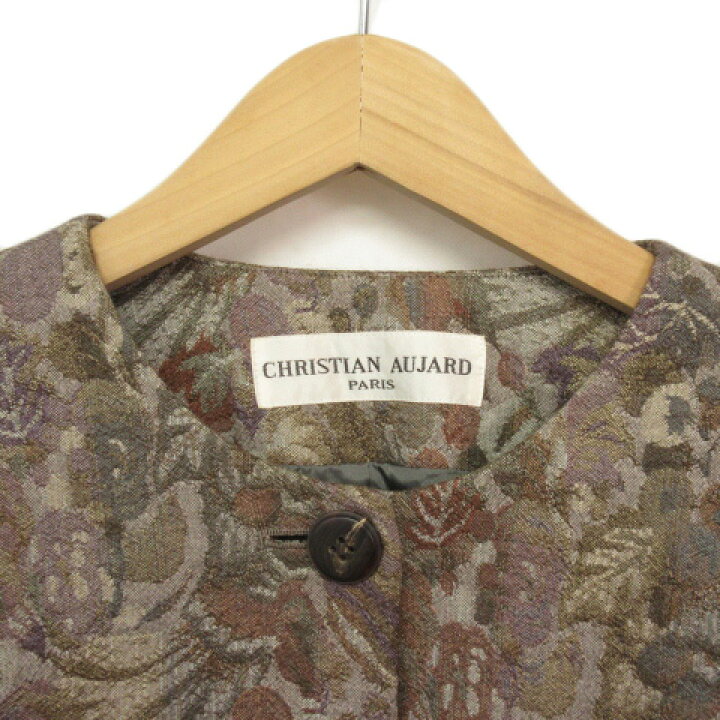 楽天市場】【中古】クリスチャンオジャール CHRISTIAN AUJARD スーツ  