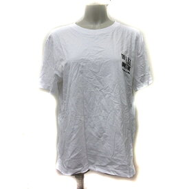 【中古】ザラ ZARA Tシャツ カットソー 半袖 刺繍 白 ホワイト /YI レディース 【ベクトル 古着】 231020