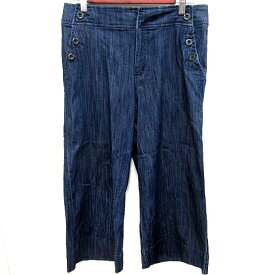 【中古】シアラルーチェ Sia la luce パンツ デニム ジーンズ ストレート ロング 40 インディゴ /RT レディース 【ベクトル 古着】 260227