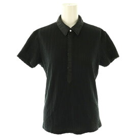 【中古】アルチザン ARTISAN シャツ 半袖 ステンカラー S 黒 ブラック /AT ■OS ■GY48 レディース 【ベクトル 古着】 250912