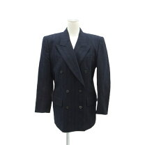 楽天市場】ネイビー ダブル ジャケット 【中古】の通販