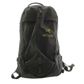 【中古】アークテリクス ARC'TERYX アロー22 Arro 22 リュックサック バックパック ナイロン ロゴ刺繍 黒 ブラック 6779-77438-06/15 /YT ■GY53 メンズ 【ベクトル 古着】 260730