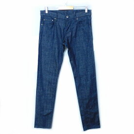 【中古】ディースクエアード DSQUARED2 Slim Jean デニムパンツ ストレッチ ボタンフライ 48 インディゴ ボトムス S71LB0361 ☆AA★ メンズ 【ベクトル 古着】 221128