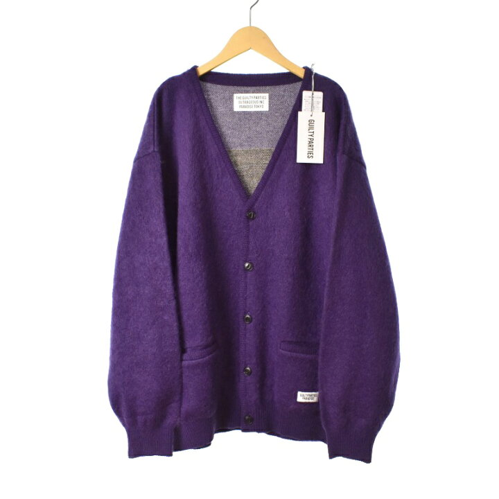 楽天市場】【中古】ワコマリア WACKO MARIA LOGO MOHAIR KNIT JACQUARD  