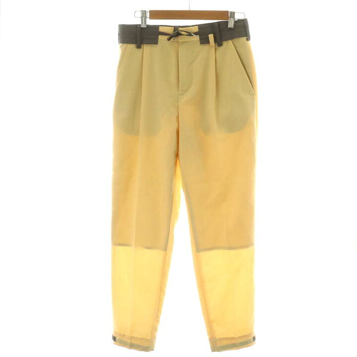 楽天市場】【中古】サカイ sacai ドローストリング テーラードパンツ 1 