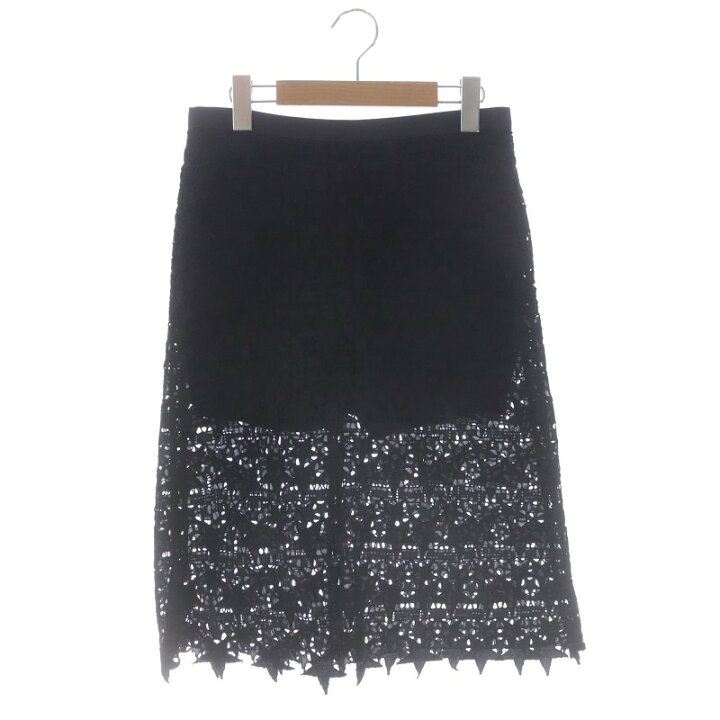 sacai レースタイトスカート 