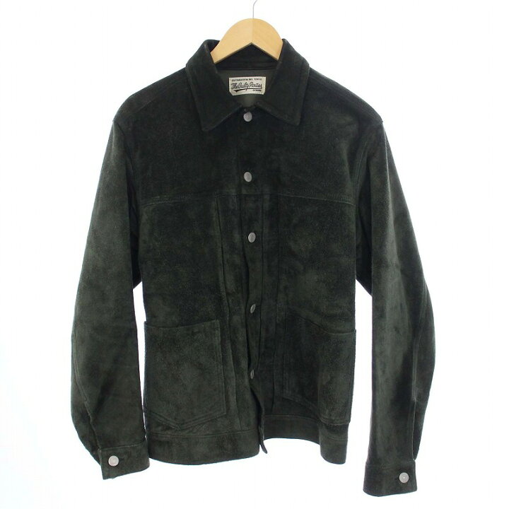 楽天市場】【中古】ワコマリア WACKO MARIA SUEDE LEATHER TRUCKER 