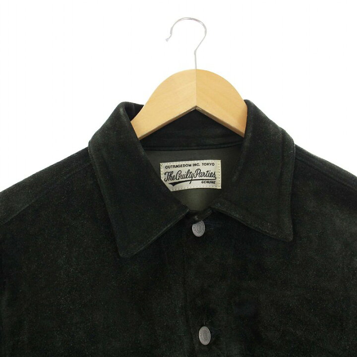 楽天市場】【中古】ワコマリア WACKO MARIA SUEDE LEATHER TRUCKER 