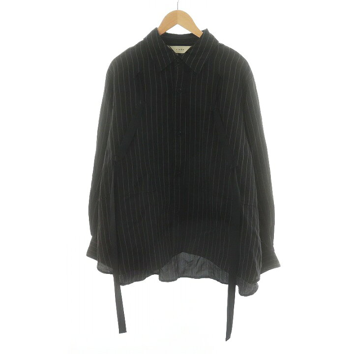 楽天市場】【中古】ジエダ Jieda 21SS RAYON STRIPE TAPE OVER SHIRT 