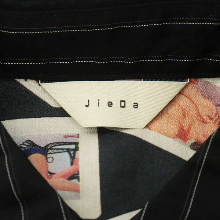 楽天市場】【中古】ジエダ Jieda 21SS RAYON STRIPE TAPE OVER SHIRT 