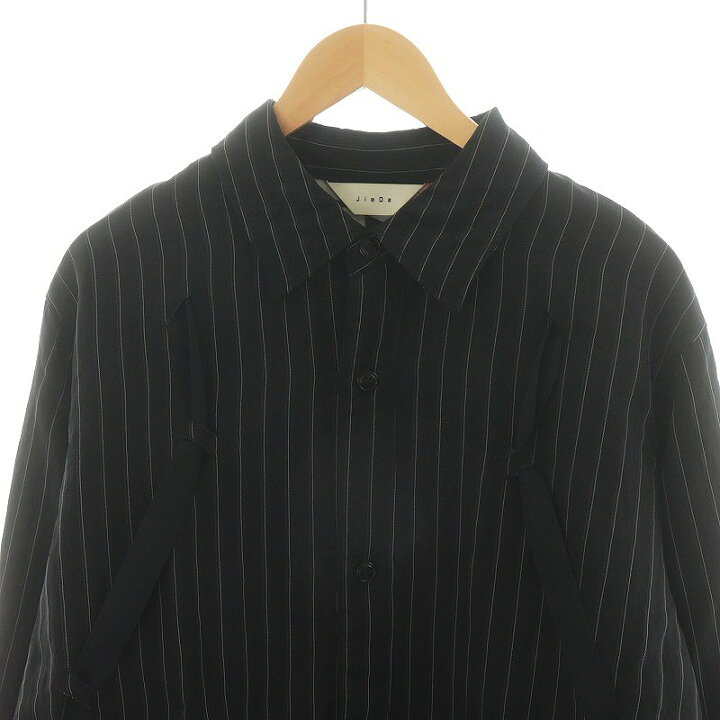 楽天市場】【中古】ジエダ Jieda 21SS RAYON STRIPE TAPE OVER SHIRT 