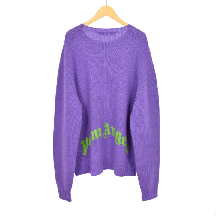楽天市場】【中古】パームエンジェルス PALM ANGELS ロゴインターシャ 