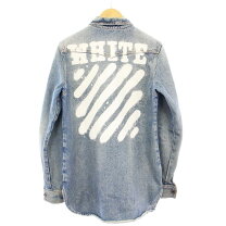 楽天市場】off white オフホワイト デニム ジャケット（コート 