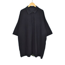 【中古】ケイシー ケイシー CASEY CASEY EQUERRE POLO ポロシャツ 半袖 M 黒 ブラック S1202 メンズ 【ベクトル 古着】 250629