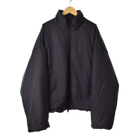 【中古】ワイズ Y's 23-24AW PADDED NYLON BLOUSON ナイロン 中綿 ブルゾン 3 黒 ブラック YJ-Y40-630 レディース 【ベクトル 古着】 231111