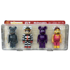 【中古】メディコムトイ MEDICOM TOY × マクドナルド ゴジラ vs マクドナルド ハンバーグラー グリマス バーディ ベアブリックフィギュア その他 【ベクトル 古着】 240415