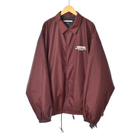 【中古】未使用品 ネイバーフッド NEIGHBORHOOD 23SS WINDBREAKER JACKET ウィンドブレーカージャケット コーチジャケット ブルゾン XL ボルドー 232TSHN-JKM01 メンズ 【ベクトル 古着】 231104