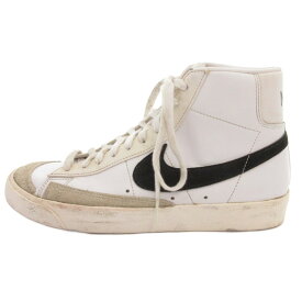 【中古】ナイキ NIKE BLAZER MID '77 VNTG シューズ スニーカー 26cm ホワイト ハイカット /JI JAA BQ6806-100 メンズ 【ベクトル 古着】 260805