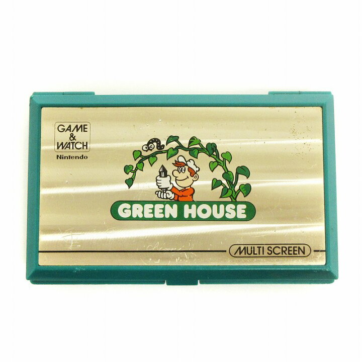 楽天市場】【中古】任天堂 グリーンハウス GREEN HOUSE ゲームウォッチ 