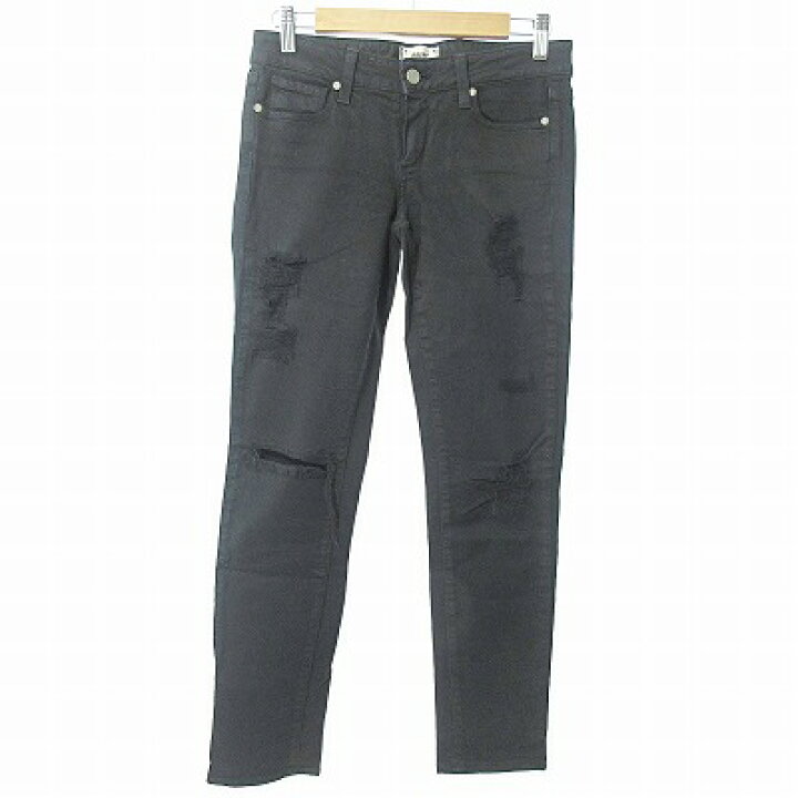 楽天市場】【中古】PAIGE ペイジ 美品 ダメージ スキニー デニムパンツ  