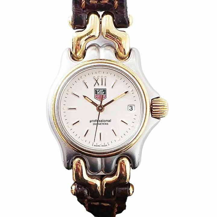 楽天市場】【中古】タグホイヤー TAG HEUER S05.008 セル クォーツ 