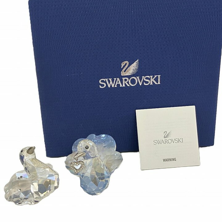 楽天市場】【中古】スワロフスキー SWAROVSKI 極美品 Love Turtledoves 