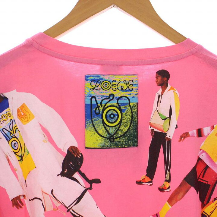 楽天市場】【中古】ロエベ LOEWE オーバーサイズ Tシャツ カットソー 