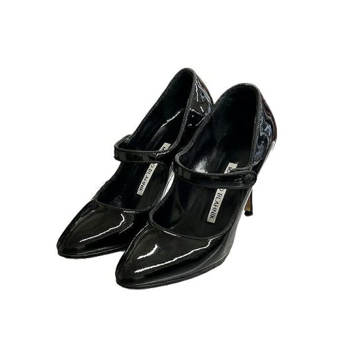 楽天市場】【中古】マノロブラニク MANOLO BLAHNIK パンプス エナメル 