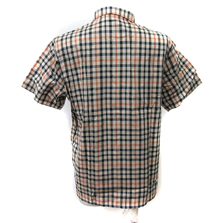 楽天市場】【中古】ダックス DAKS シャツ ブラウス チェック 半袖 11R 