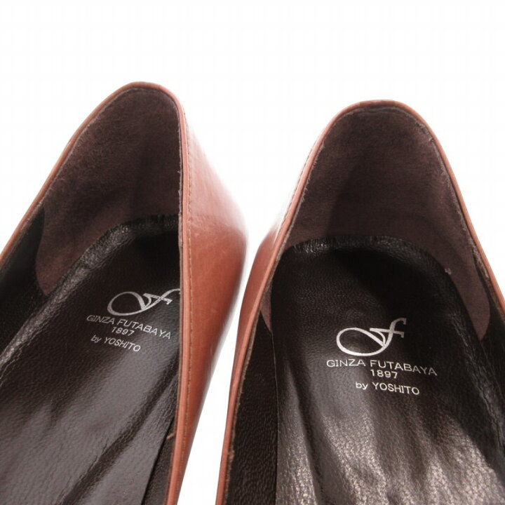 楽天市場】【中古】フタバヤ FUTABAYA パンプス ヒール ポインテッド 